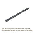 thumbnail image 3 of Uxcell 6542 High Speed Steel Twist Drill Bit, Fully Ground Black Oxide 7.4mm Drill Dia 108mm Total Length, 3 of 5