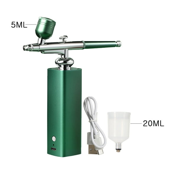 Airbrush Nail with Compressor Portable Air Brush for Nails Art Painting Cake Craft Airbrush Nail Art with Compressor Nail Spray