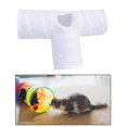 thumbnail image 1 of Kitten Tunnel Tube, Cat Tunnel Juguete interactivo para gatos, Kitty plegada Indoor Training Chase, Running Ejercicio, Cat Tunnel para gatos de forma de T Fernando Gato Túnel, 1 of 8