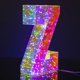 thumbnail image 1 of Fiudx Ofertas relámpago del día, solo en línea Lámpara LED luminosa con 100 cuentas y números del alfabeto para el día de San Valentín, luces decorativas para fiestas, bodas y cumpleaños, 1 of 3