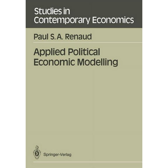 Studies in Contemporary Economics Applied Political Economic Modelling, (Paperback)