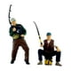 thumbnail image 2 of 2 piezas 1/64 escala figuras de pescador masculino figuras de pescadores fotos artes de la colección de micro paisaje pequeño modelos de colección de, 2 of 8