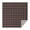 Gray Buffalo Geometric, variant on Colorful Highland Cow Flower Pattern Square Tablecloth,Waterproof Square Table Cover,Wipeable Spillproof Washable Table Cover for Home Kitchen Party Decor 42"X42"(107x107cm)