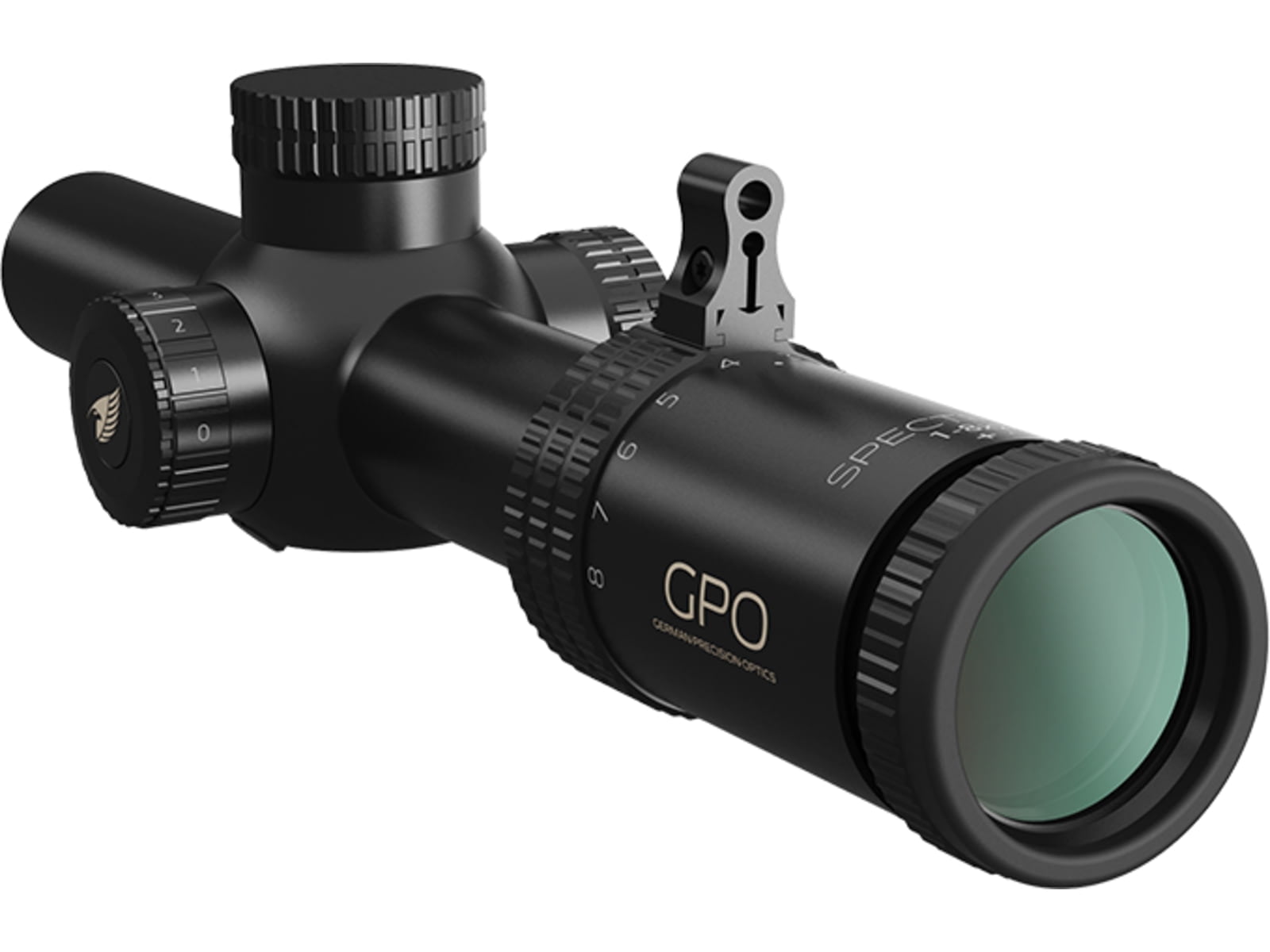 German Precision Optics SPECTRA 8X Rifle Scope, 1-8x24mm, 30mm Tube, SFP, G4i Re