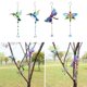 thumbnail image 4 of 4s Crystal Adorno de ventana Patio Patio Windchime Gloria Campanilla de viento colgante colgante, 4 of 9