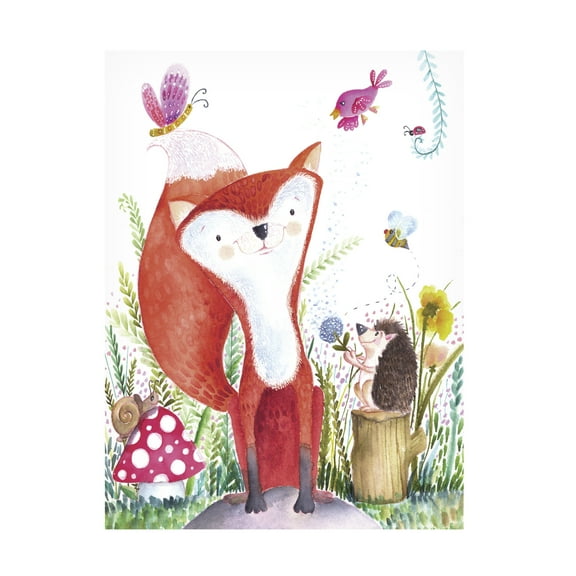 Larisa Hernandez 'Forest Pals I' Canvas Art
