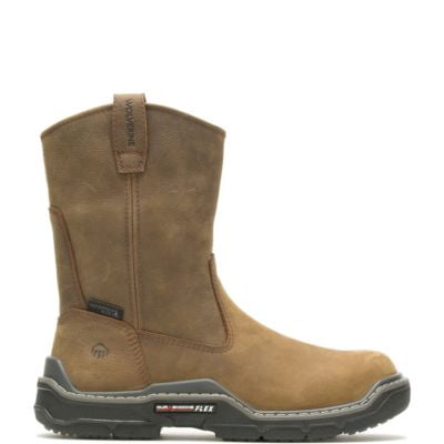 

Wolverine Raider DuraShocks Waterproof Wellington Men Brown