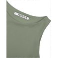 thumbnail image 5 of Camisetas ombligueras sin mangas y con espalda cruzada, 5 of 5