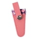 thumbnail image 4 of Funda Protectora de Cuero Sintético para Tijeras de Manualidades, 8 X 3 Cm, Elegante Estuche de Almacenamiento para Tijeras de Bordar Y Coser. Rosa, 4 of 9