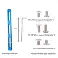thumbnail image 5 of Adaptador Montaje en Portabotellas para Bicicleta, Aleación Aluminio, Regulador Portabotellas para Bicicleta Carretera, Suministros Multifuncionales para Ciclismo, Negro, 5 of 5