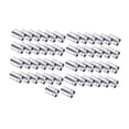 thumbnail image 2 of 50 tornillos separadores para letreros, clavos para vidrio publicitario, pernos de fijación para montaje en pared resistentes y versátiles para Plateado, 2 of 8