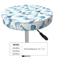 thumbnail image 4 of Gukieu Cool Giraffe Print Round Chair Cover, Dust-proof and Non-slip Bar Chair Protective Cover, Suitable for Bars, Restaurants, Offices-12 inch, 4 of 7