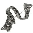 thumbnail image 3 of Vintage Alloy Rhinestones Brooch Alloy Lapel Pin Scarf Clothes Decoration Accessory2040, 3 of 9