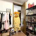 thumbnail image 3 of Beita Big Mouth Monster pajamas,Goofy Onesie，Cozy Home Loungewear,Soft Fabric,Long, 3 of 12