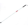 thumbnail image 3 of SHENMO Blind Cane, White Cane, Walking Cane for the Blind, Foldable Blind Cane, 4-Sections Aluminum Alloy Blind Cane, for Visually Impaired, Blind and Elderly, 3 of 5