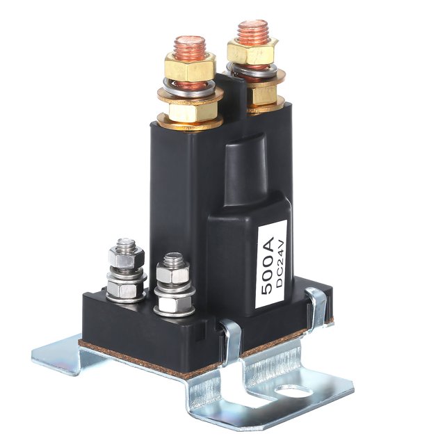 Yeacher Portable 24V 500A Large Current DC Relay Dual Cells Isolator Forklift Motor Contactor