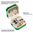 thumbnail image 2 of St. Patrick's Day Travel Portable Square Jewelry Box for Rings, Earrings, Necklaces, Bracelets - Girls and Women, 2 of 6