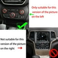 thumbnail image 2 of For Grand for Cherokee 2014-21 Black Aluminum Climate Volume Turn Knob Ring, 2 of 9