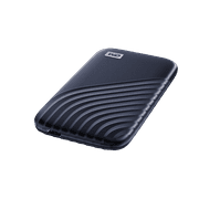 WD 1TB My Passport SSD, External Solid State Drive, Blue - WDBAGF0010BBL-WESN