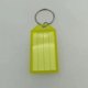 thumbnail image 4 of Llavero de plástico transparente con forma de concha de doble anilla, práctico llavero con etiqueta de matrícula de doble cara, 4 of 6