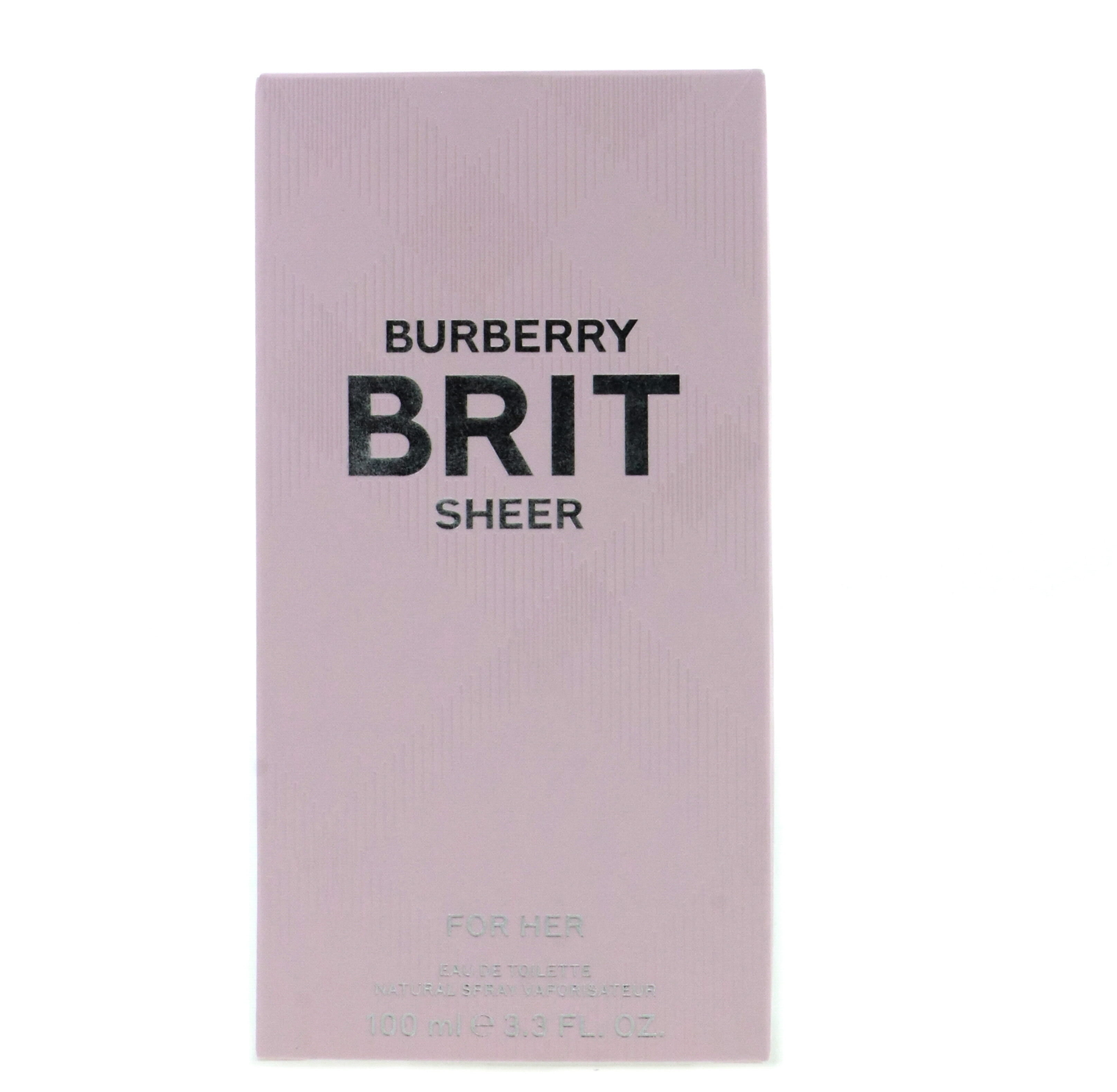 Burberry Brit Sheer Eau de Toilette Spray, 1.7 Oz Travel Size