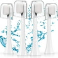 thumbnail image 1 of 4 Pieces Micro-Nano Toothbrush Heads Replacement Toothbrush Heads Extra Soft Electric Toothbrush Heads Soft Bristle Toothbrush Head for Sensitive Teeth Adult, 1 of 7