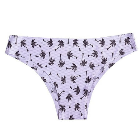 

Womens Underwear Cotton Seamless Underwear for Women Bikini Panties Cheeky High Cut Hipster Stretch Cute Panty for Womens(M Purple)