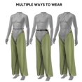 thumbnail image 2 of 20d Silicone Coated Nylon Waterproof Pants Leg Sleeves Ultralight Rain Trouser, 2 of 6