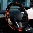 thumbnail image 6 of Halloween Car Wheel Covers Steering Wheel Cover 14.5 Inch Printing PVC Leather Auto Accessories, 6 of 6