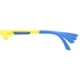 thumbnail image 3 of Anteojos de Seguridad MCR Safety Dominator Azul Diamante y Amarillo, 3 of 4