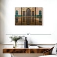 thumbnail image 3 of Elephant Stock Gate Of Hassan Ii Mosque Wall Art - Horizontal Canvas Wall Art - Living Room Wall Decor - Places Canvas - Teal And Beige Decor - 30" x 20", 3 of 8