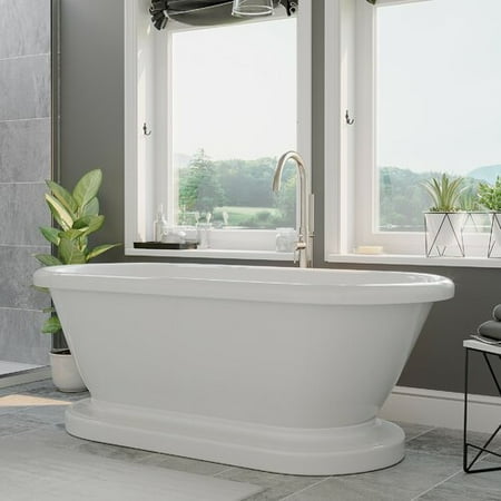 Cambridge Plumbing Acrylic 60 X 29 Freestanding Soaking