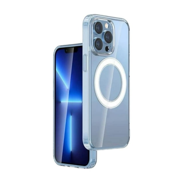 Funda para iPhone 15 Pro de silicona MagSafe transparente