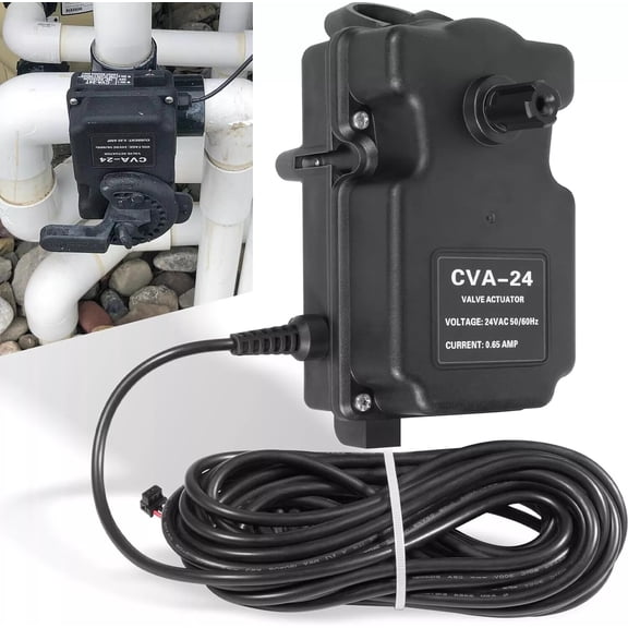 For Pentair 263045 CVA24 Valve Actuator Jandy 3-Port Valve 180 Degree Hayward