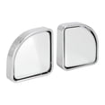 thumbnail image 4 of Unique Bargains 2pcs Car Blind Spot Small Mirrors Rearview Fan Shaped Convex Wide Angle Stick on for Car, 4 of 6