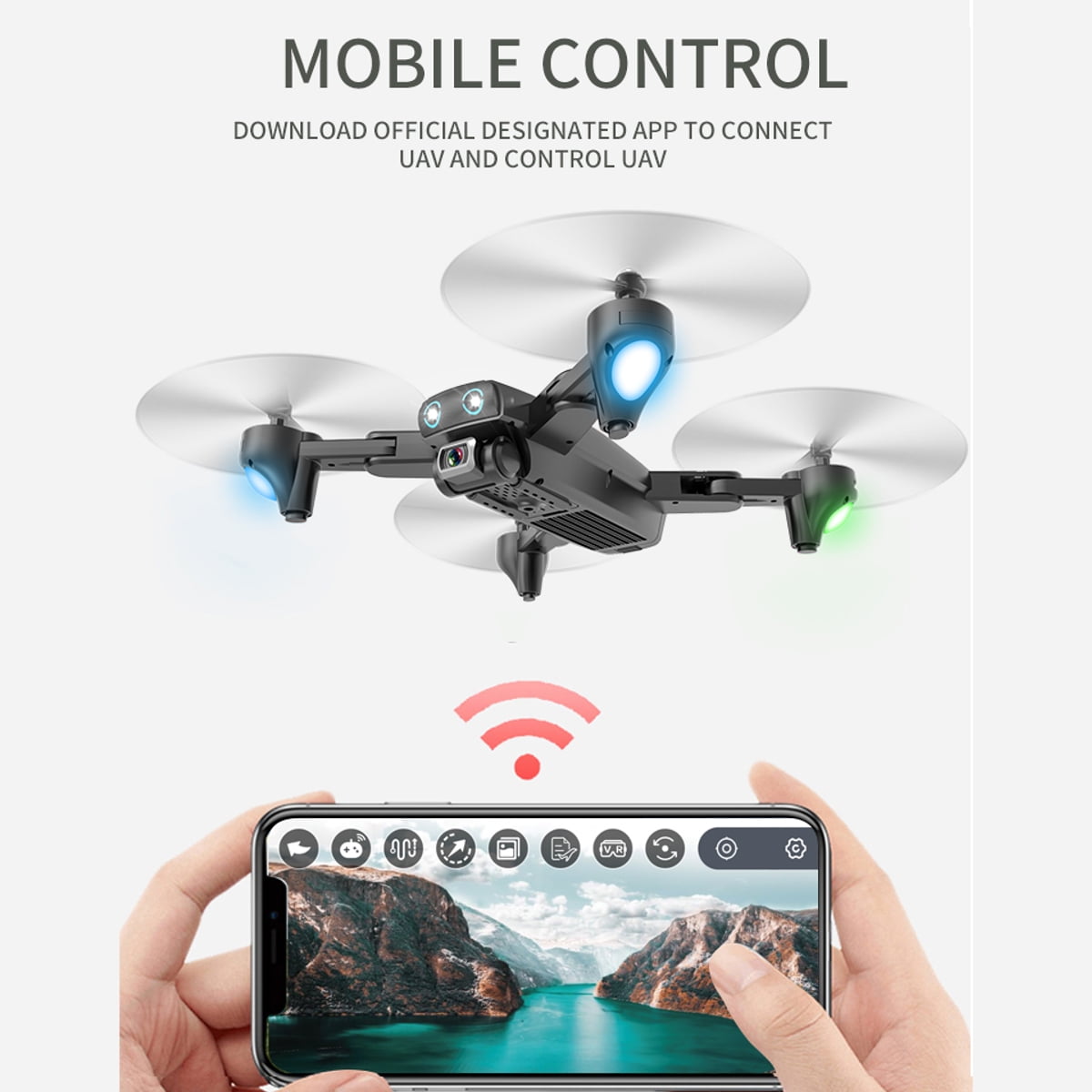 CAOMING HD Drone ND Lens Filter for DJI Mavic Air Worry-Free Quality Color : Color1