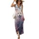 thumbnail image 1 of Fox Vestido Sin Mangas Vestidos Para Mujer, Vestido Suelto De Verano 2025, 1 of 5