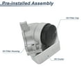 thumbnail image 4 of Carcasa del filtro de aceite del motor para BMW E91 328i 2012 L4 2.0L No.5989070201 Enfriador de aceite de transmisión Aleación de aluminio Plástico 1 Pc, 4 of 7