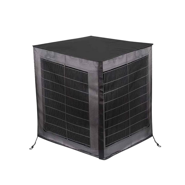Cubierta de aire acondicionado Desmontable a prueba de polvo Full Meshy para unidades de acondicionador de protección de unidad de aire acondicionado 32 pulgada pulgadas 36 pulgadas perfecl Cubierta de aire acondicionado
