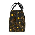 thumbnail image 5 of Halloween Insulated Lunch Bag for Women Men , Reusable Cute Lunch Bags for Picnic School Work Office Pumpkin, 5 of 8