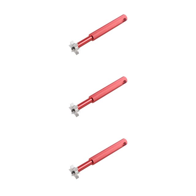 Advancent Afilador de ranuras para palos de golf, mango antideslizante de aleación de aluminio, herramienta de limpieza de cuña, accesorios Type1 NO1