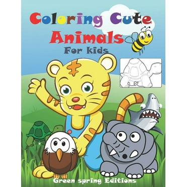 Stylized Animals Coloring Book - Walmart.com