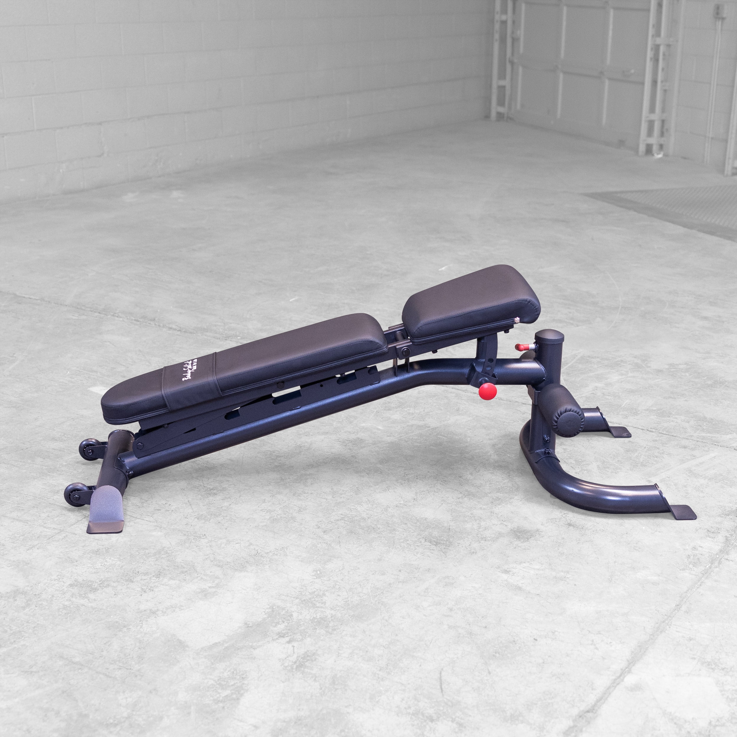 Body Solid GFID100B Heavy Duty Adjustable Bench - BLACK