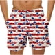 thumbnail image 2 of Yaoyar Mens Hawaiian Print Quick Dry Shorts Swimwear Print Casual Shorts Drawstring Summer Beach Stretch Shorts, 2 of 5