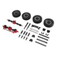thumbnail image 4 of RC Car Steering Assembly Full Metal Upgrade Kit Modified Accessory Set for 1:12 MN82 MN82S Hobbyists, 4 of 9