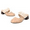 #95 Beige, variant on Floenr Flip Flops for Women,Women's Shoes Pearl Slip-on Sandals Square Mid Heel Round Toe Casual Plaid Slippers