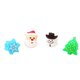 thumbnail image 3 of 4 piezas de anillo luminoso de Navidad, anillo de juguete luminoso de Papá Noel, anillo de dedo intermitente LED para Navidad, 3 of 5