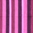 thumbnail image 1 of Ahgly Company Machine Washable Indoor Square Abstract Purple Modern Area Rugs, 6' Square, 1 of 4