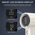thumbnail image 4 of Ventilador Alta Velocidad 100 Velocidades USB Recargable Handheld Turbo Fan para Casa () White, 4 of 9