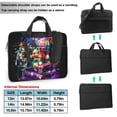 thumbnail image 2 of Harley Quinn Film Laptop Bag Shoulder Portable Laptop Case Sleeve Chromebook Notebook Messenger Briefcase Adjustable Handbag For Women & Men, 2 of 8